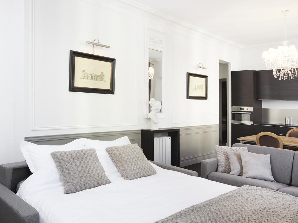 Livinparis - Luxury 3 Bedrooms Le Louvre I Oda fotoğraf