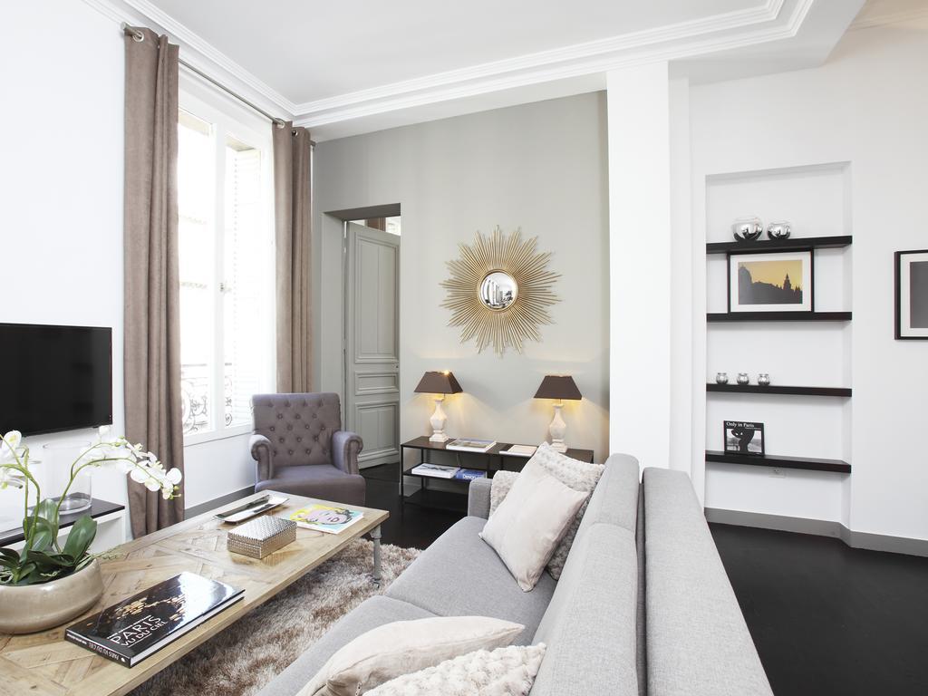 Livinparis - Luxury 3 Bedrooms Le Louvre I Oda fotoğraf